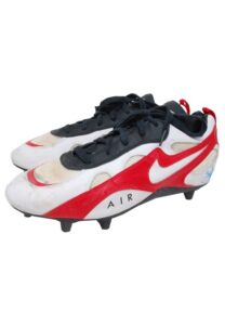 Steve Young San Francisco 49ers Game-Used & Autographed Cleats