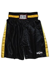 “Sugar” Shane Mosley Sparring-Worn & Autographed Trunks