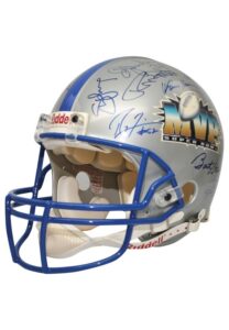 Super Bowl MVP Autographed Helmet