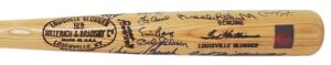 Superstar Signed Bat