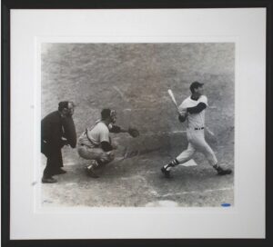 Ted Williams 24″ x 30″ Framed and Autographed Limited Edition Photo