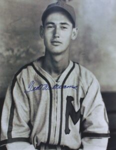 Ted Williams Autographed 16” x 20” Photo