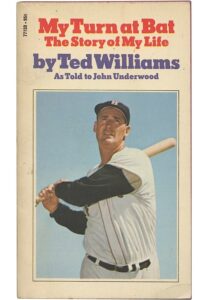 Ted Williams Autographed Biography My Turn At Bat