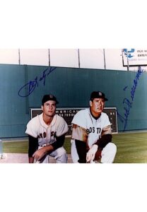 Ted Williams & Carl Yastrzemski Dual-Signed Photo