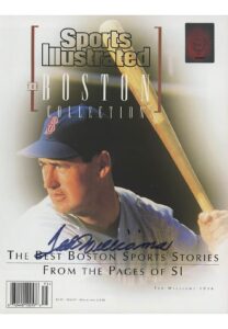 Ted Williams Signed Sports Illustrated “The Boston Collection” Issue 10/6/97