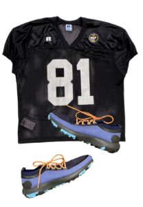 Terrell Owens Player Worn FCF Practice Jersey & Training Shoes