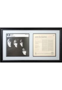 The Beatles Album Sleeve Autographed by All Four Beatles