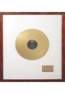 The Beatles “Yesterday” Framed Gold Record