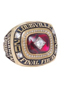 THIS LOT HAS BEEN WITHDRAWN – 2012 Chane Behanan Louisville Cardinals NCAA Final Four Ring