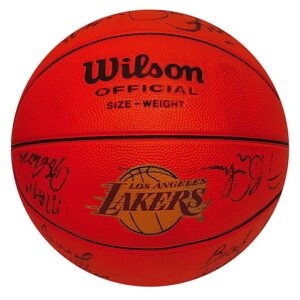 Three LA Lakers World Championship Team Autographed Basketballs – 1979-80, 1981-82 & 1984-85