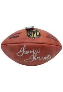 Thurman Thomas Autographed Football