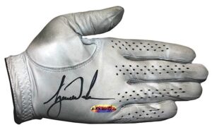 Tiger Woods Tournament-Worn & Autographed Glove