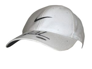 Tiger Woods Tournament-Worn & Autographed Hat