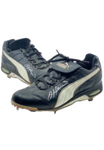 Tim Hudson Atlanta Braves Game-Used & Signed Cleats