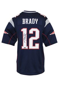 Tom Brady New England Patriots Autographed Replica Jersey