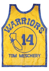 Tom Meschery SF/Golden State Warriors Retired Number Banner