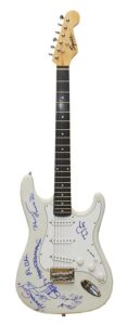 Tom Petty and the Heartbreakers Autographed Fender Squier Guitar