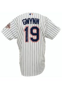 Tony Gwynn San Diego Padres Autographed Game-Issued Jersey