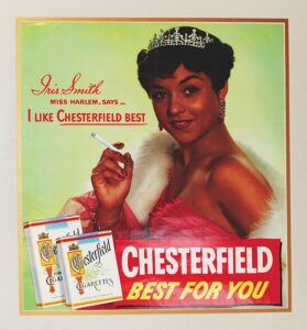 Two Chesterfield Advertisement Signs