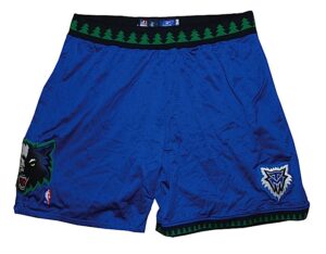 Two Pair of Kevin Garnett Minnesota Timberwolves Game-Used Shorts