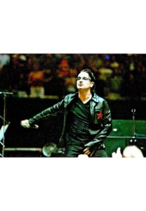 U2 Singer Bono Autographed Full Color Photos