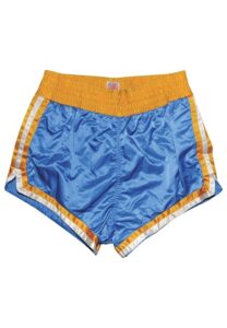 Vern Mikkelsen Game-Used Minneapolis Lakers & Two Pair of All-Star Shorts (3) (Mikkelsen LOA)