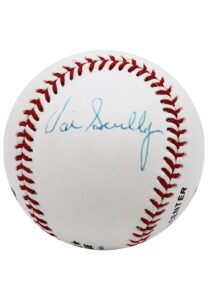 Vin Scully Single-Signed ONL Baseball