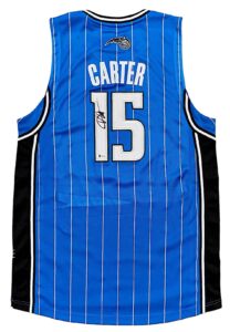 Vince Carter Orlando Magic Autographed Jersey