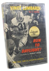 Vince Lombardi “Run To Daylight” Multi-Signed Hardcover Book Loaded With Hall Of Fame Signatures