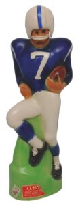 Vintage Baltimore Colts Ceramic Whiskey Decanter