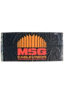 Vintage Madison Square Garden Cablevision Banner