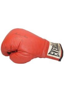 Vintage Muhammad Ali Training & Sparring Autographed Boxing Glove