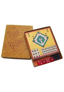 Vintage “Pocket Baseball” Board Game