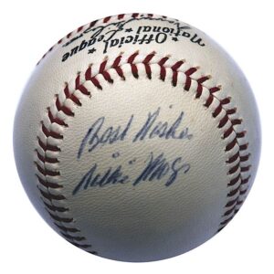 Vintage Willie Mays Single-Signed Baseball