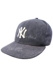 Wade Boggs New York Yankees Game-Used & Autographed Cap