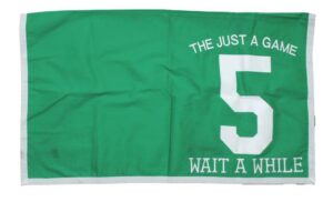 Wait A While’s Belmont Stakes Day Race 2nd Place Saddle Cloth