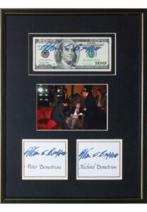 Warren Buffett Autographed Hundred Dollar Bills