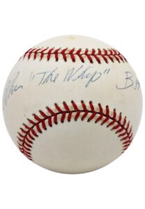 Warren Buffett Single-Signed OAL Baseball