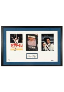 Wayne Gretzky Autographed Cut Framed