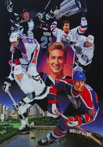 Wayne Gretzky Autographed Limited Edition Litho