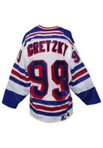 Wayne Gretzky New York Rangers Autographed Jerseys