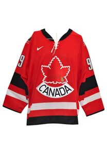 Wayne Gretzky Team Canada Autographed Replica Jersey