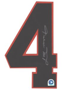 Willie Mays SF Giants Signed Jersey Number