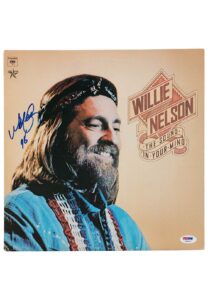 Willie Nelson “The Sound In Your Mind” Autographed LP