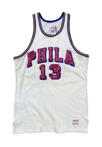 Wilt Chamberlain Philadelphia Warriors “100 Point” Autographed LE Jersey