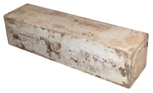 Yankee Stadium Game-Used Main Field Pitching Rubber