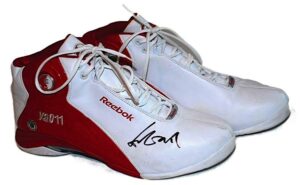 Yao Ming Houston Rockets Game-Used & Autographed Sneakers