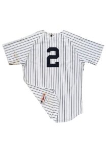 10/12/2012 Derek Jeter NY Yankees ALDS Game-Used Jersey