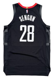 10/28/2022 Alperen Sengun Houston Rockets Game-Used Jersey