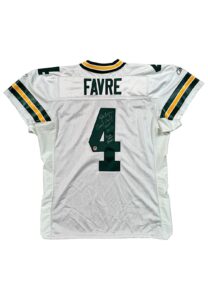 10/7/2002 Brett Favre Green Bay Packers Game-Used & Autographed Jersey (Favre Holo • MNF vs. Bears • JSA)